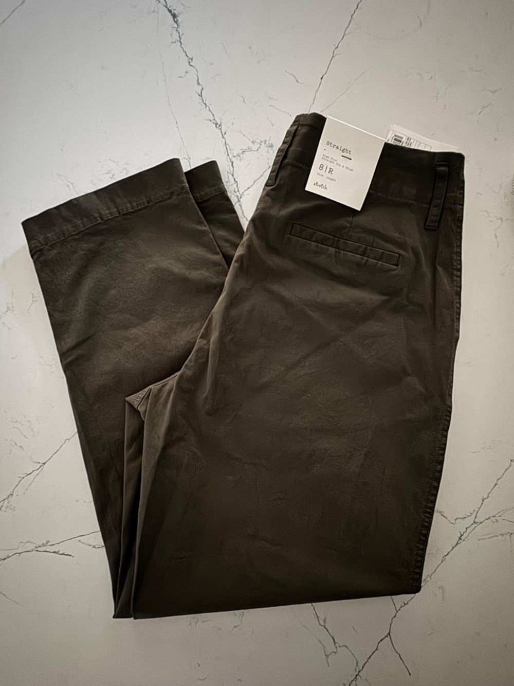 New w/Tags A New Day High Rise Straight Hip & Thigh Stretch Pants Size 8 Reg - Picture 2 of 7